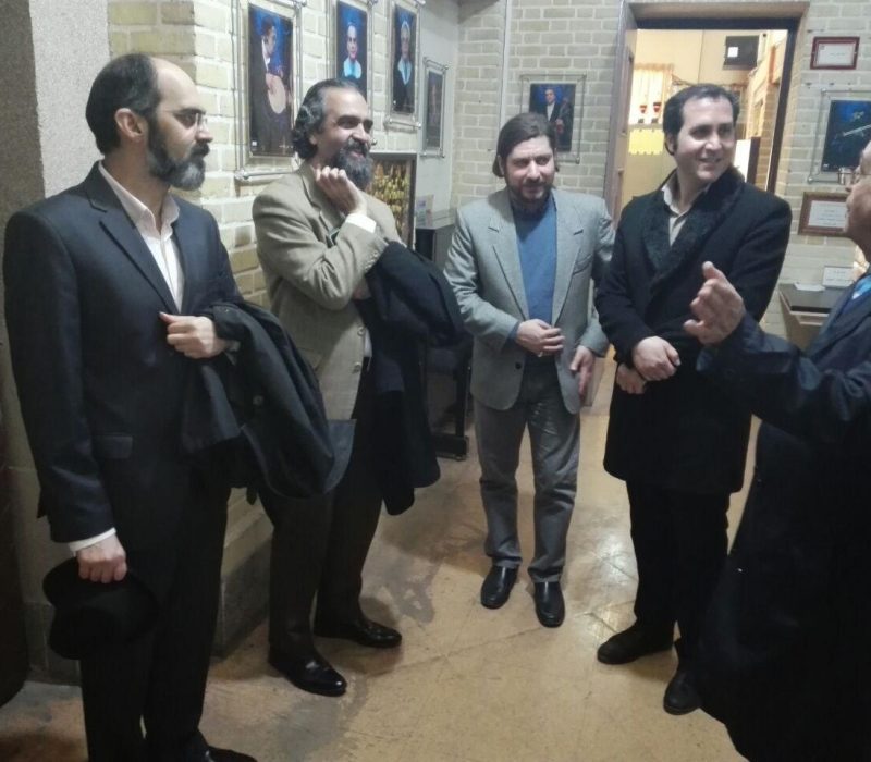 دیدار رئیس دانشگاه هنر تهران از هنرستان موسیقی 20