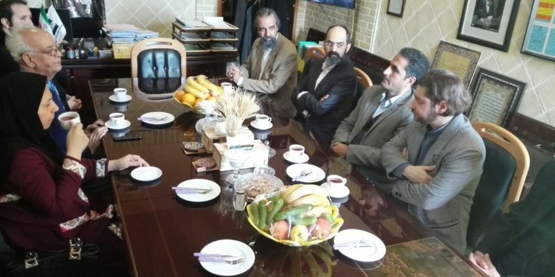 دیدار رئیس دانشگاه هنر تهران از هنرستان موسیقی 23
